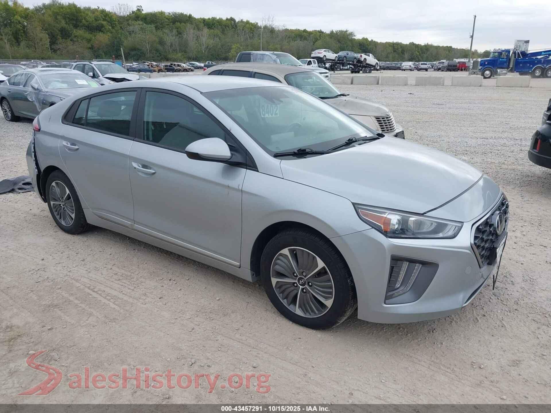 2022 HYUNDAI IONIQ PLUG-IN HYBRID — VIN KMHC65LD2NU272519