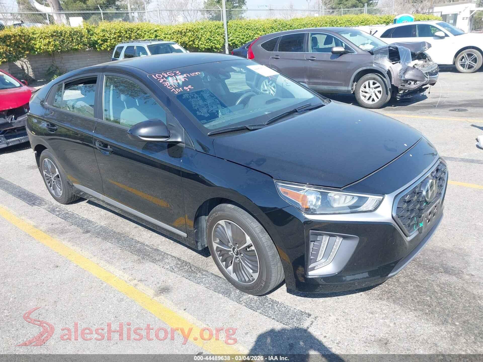 2021 HYUNDAI IONIQ PLUG-IN HYBRID — VIN KMHC65LD4MU261214