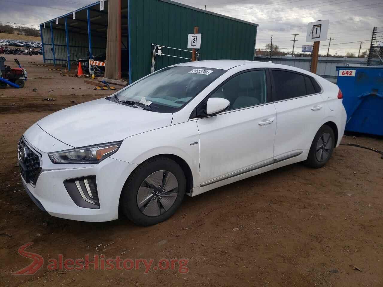 2020 HYUNDAI IONIQ — VIN KMHC75LC0LU211834
