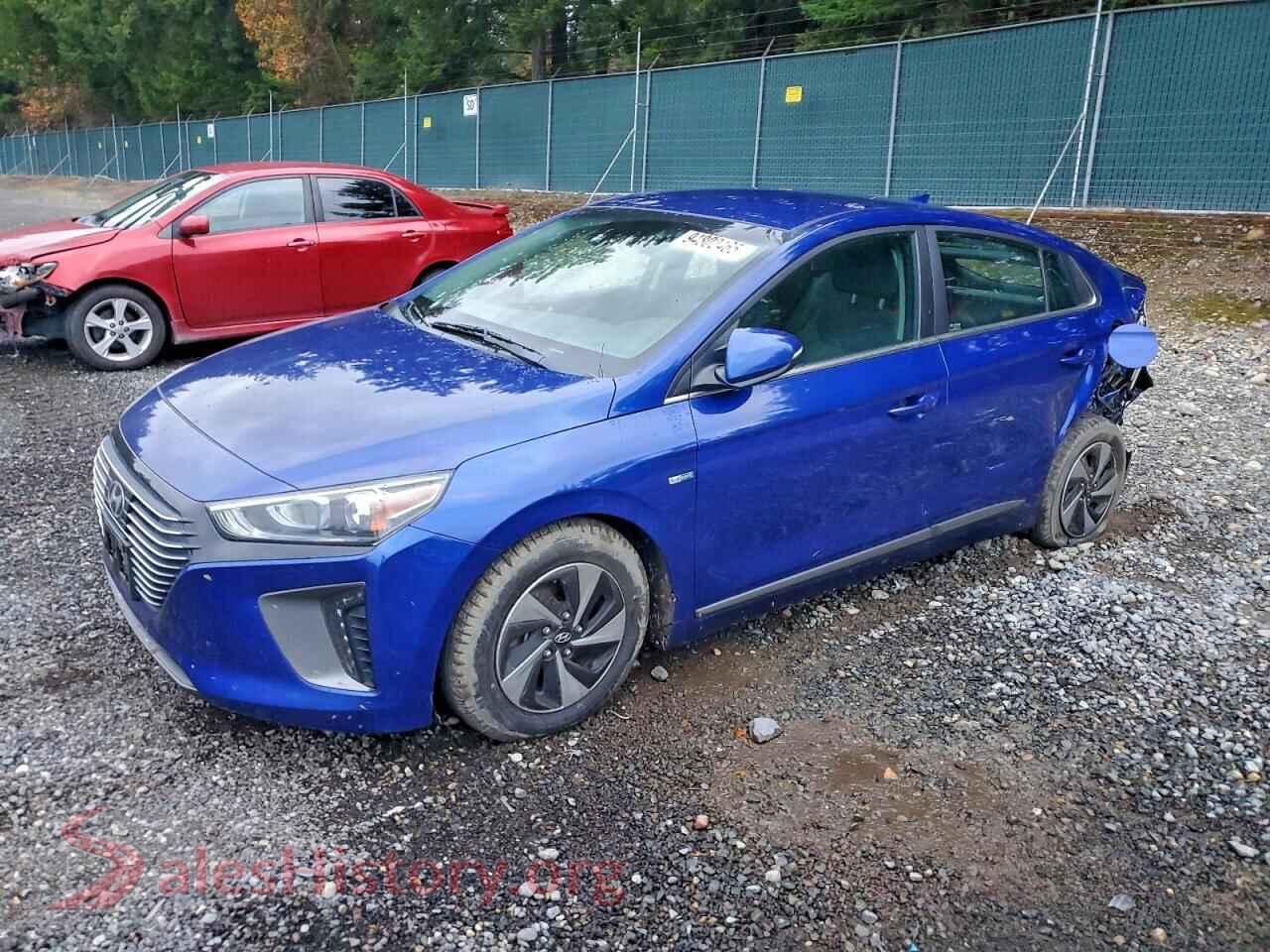 2019 HYUNDAI IONIQ — VIN KMHC75LC2KU110048