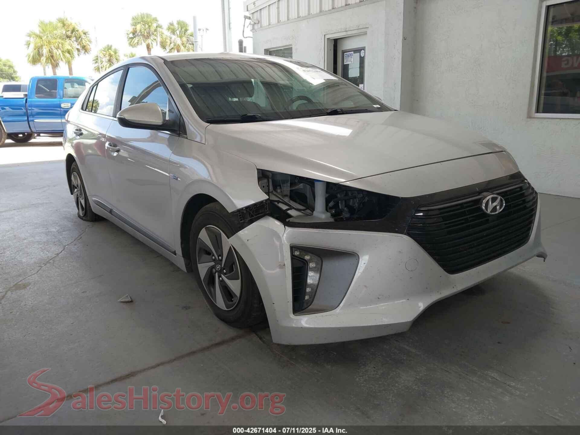 2018 HYUNDAI IONIQ HYBRID — VIN KMHC75LC3JU060498