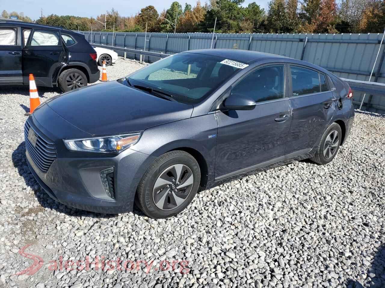 2019 HYUNDAI IONIQ — VIN KMHC75LC6KU122686