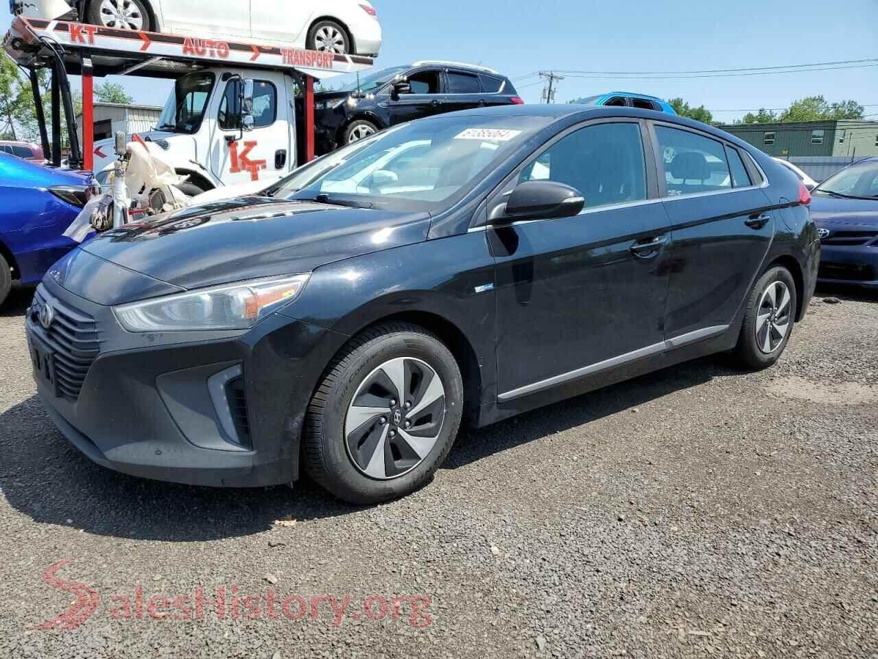 2017 HYUNDAI IONIQ — VIN KMHC75LC7HU050437