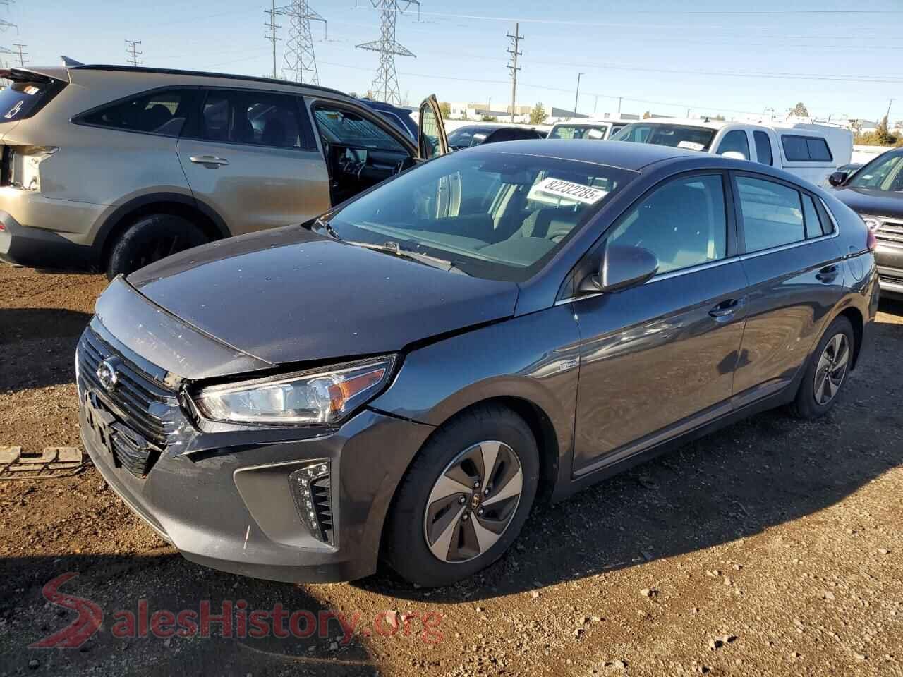 2018 HYUNDAI IONIQ — VIN KMHC75LC7JU092175