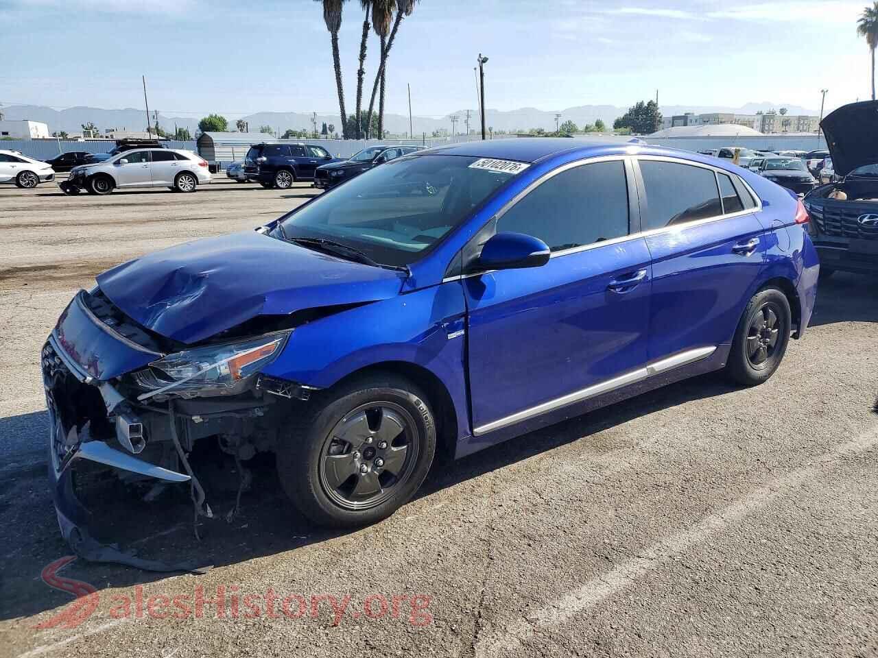 2020 HYUNDAI IONIQ — VIN KMHC75LC7LU240036