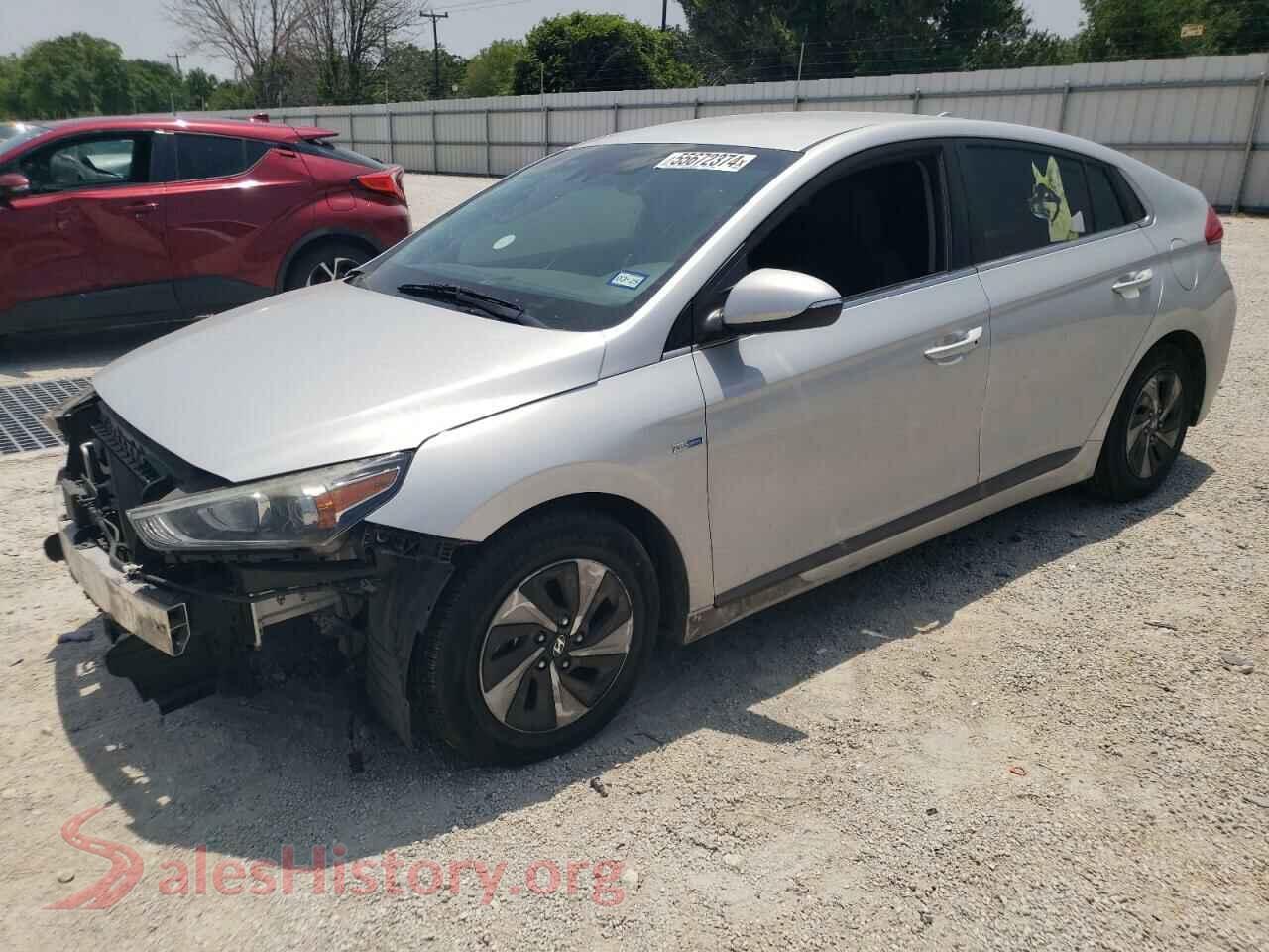 2018 HYUNDAI IONIQ — VIN KMHC75LCXJU103251