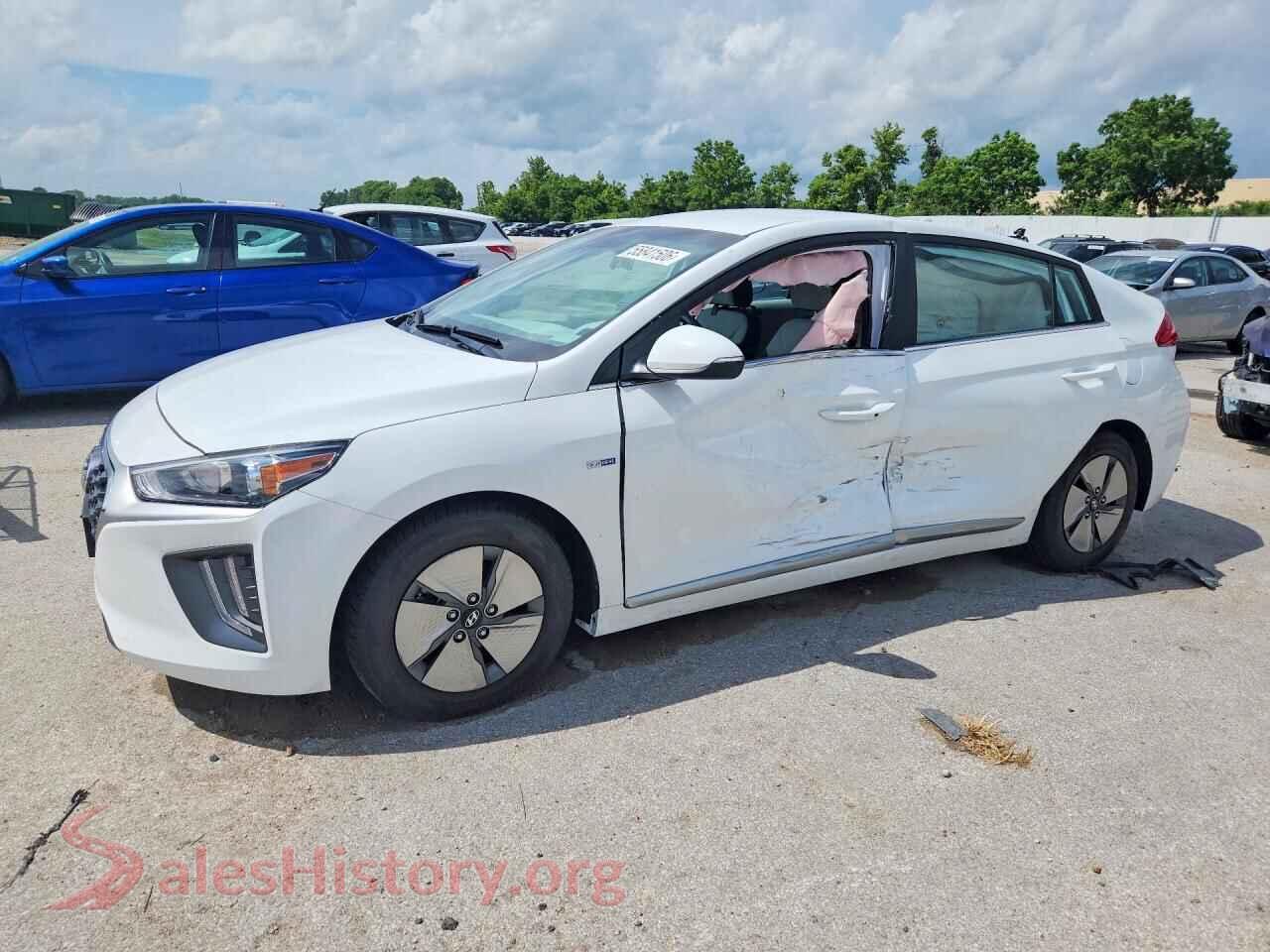 2020 HYUNDAI IONIQ — VIN KMHC75LCXLU201988