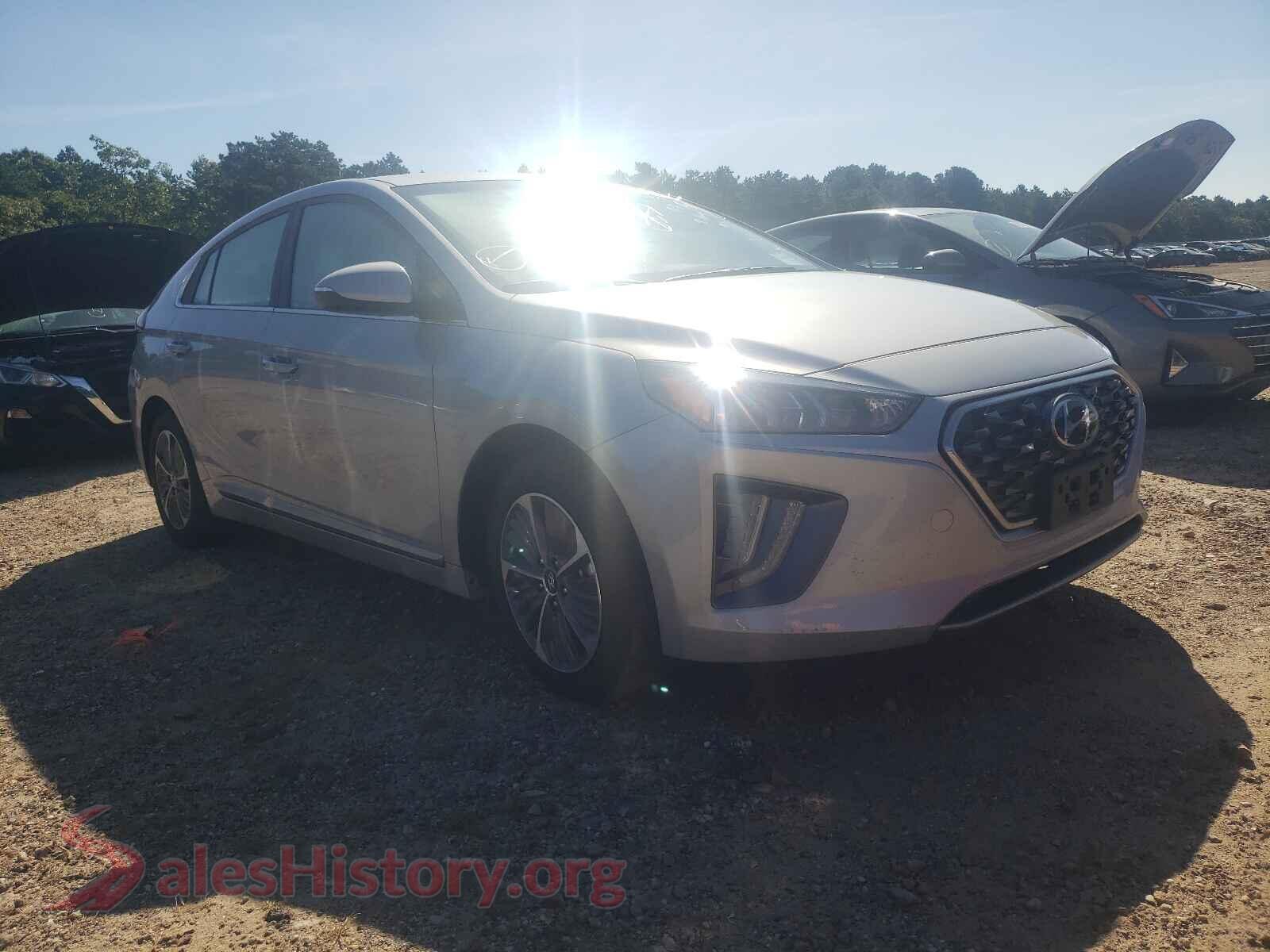 2021 HYUNDAI IONIQ — VIN KMHC75LD5MU255757
