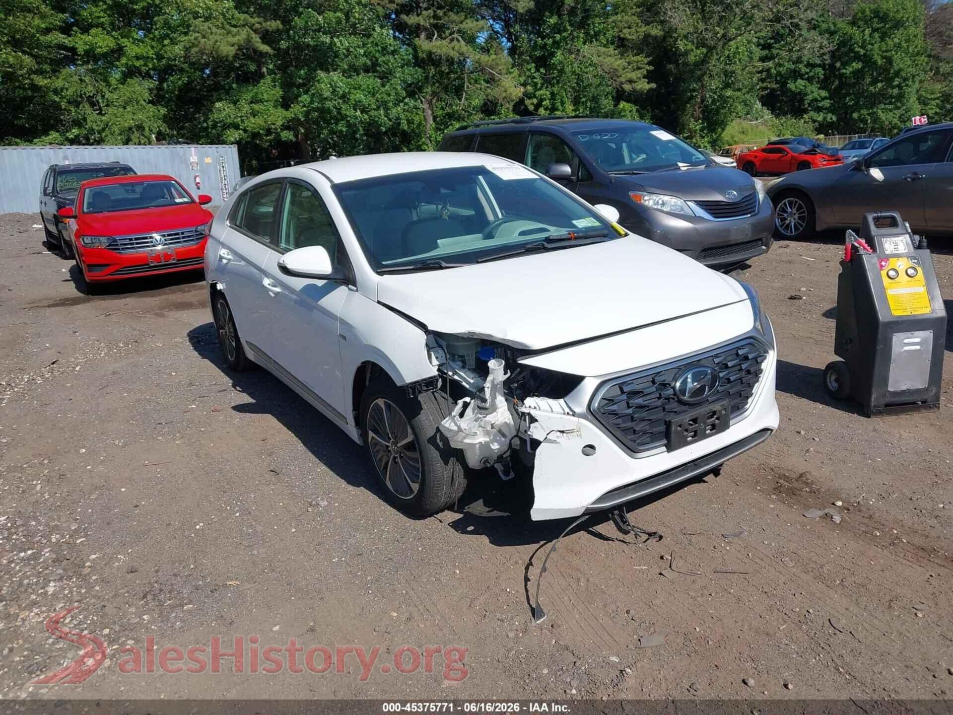 2020 HYUNDAI IONIQ PLUG-IN HYBRID — VIN KMHC75LD6LU228534