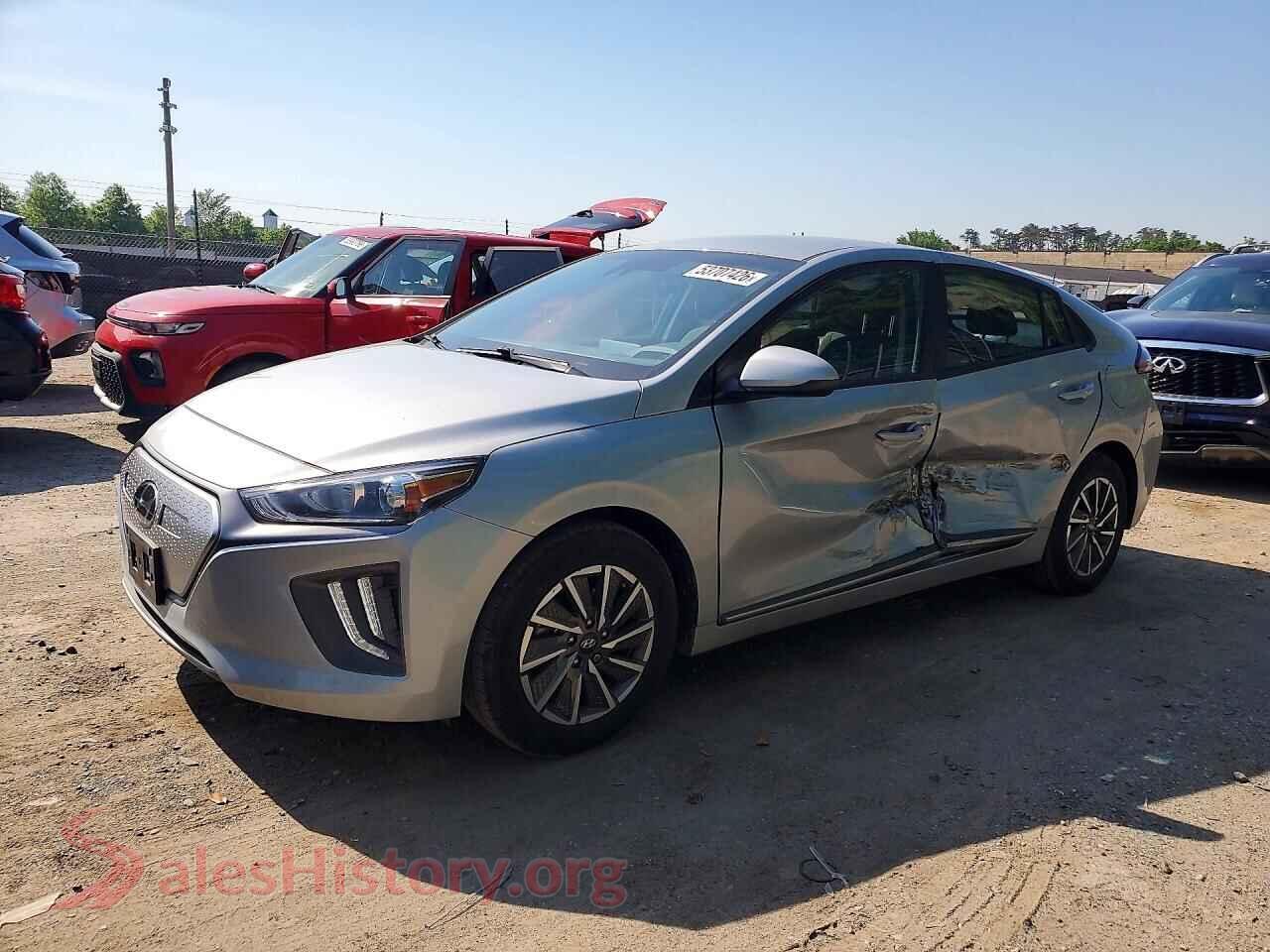 2021 HYUNDAI IONIQ — VIN KMHC75LJ2MU082141