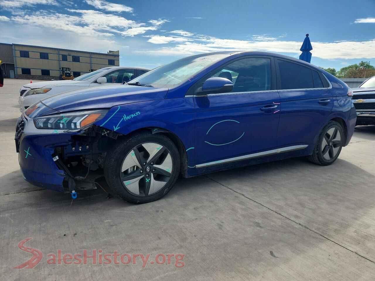2022 HYUNDAI IONIQ — VIN KMHC85LC1NU282959