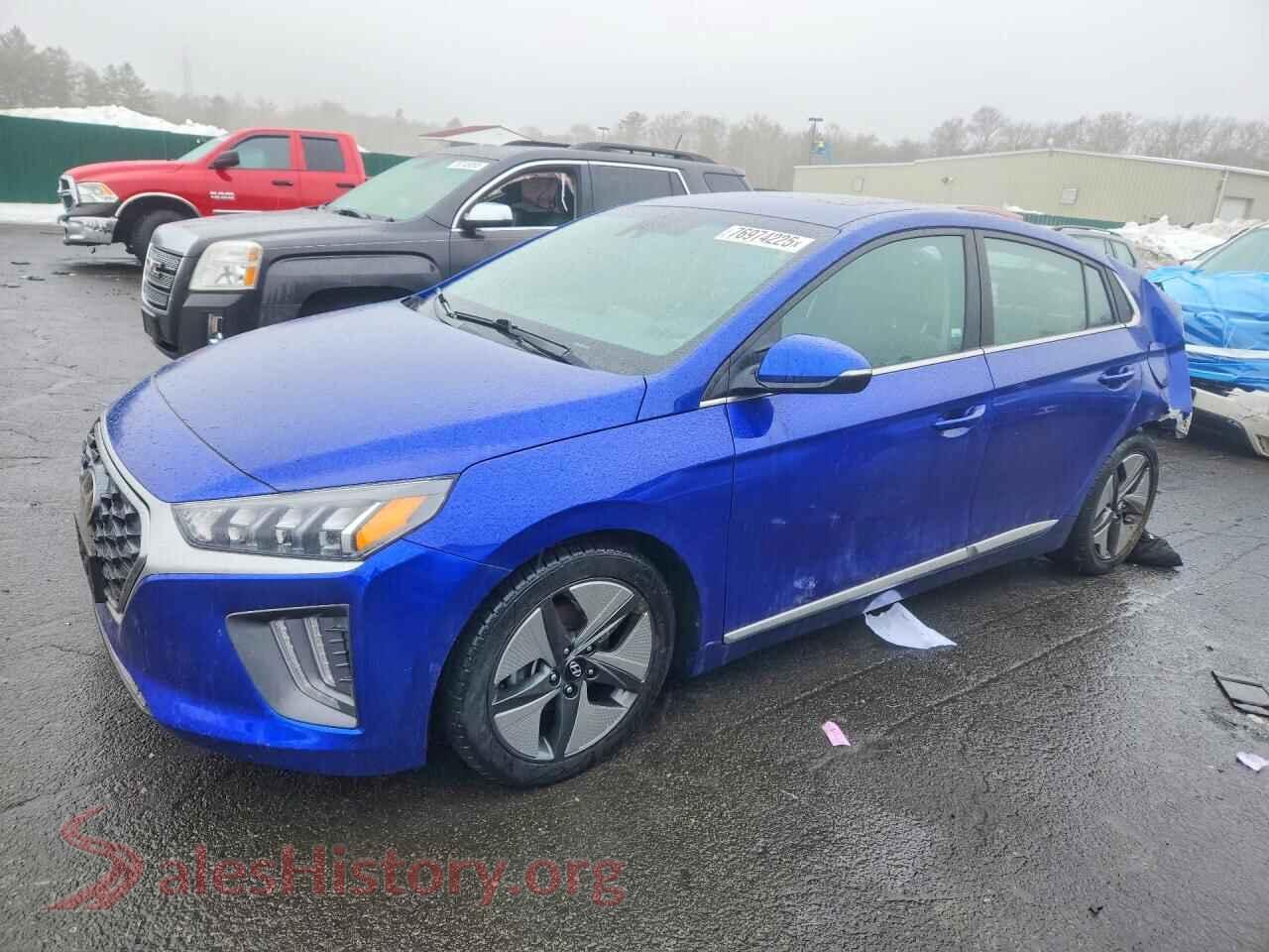 2021 HYUNDAI IONIQ — VIN KMHC85LC6MU261362