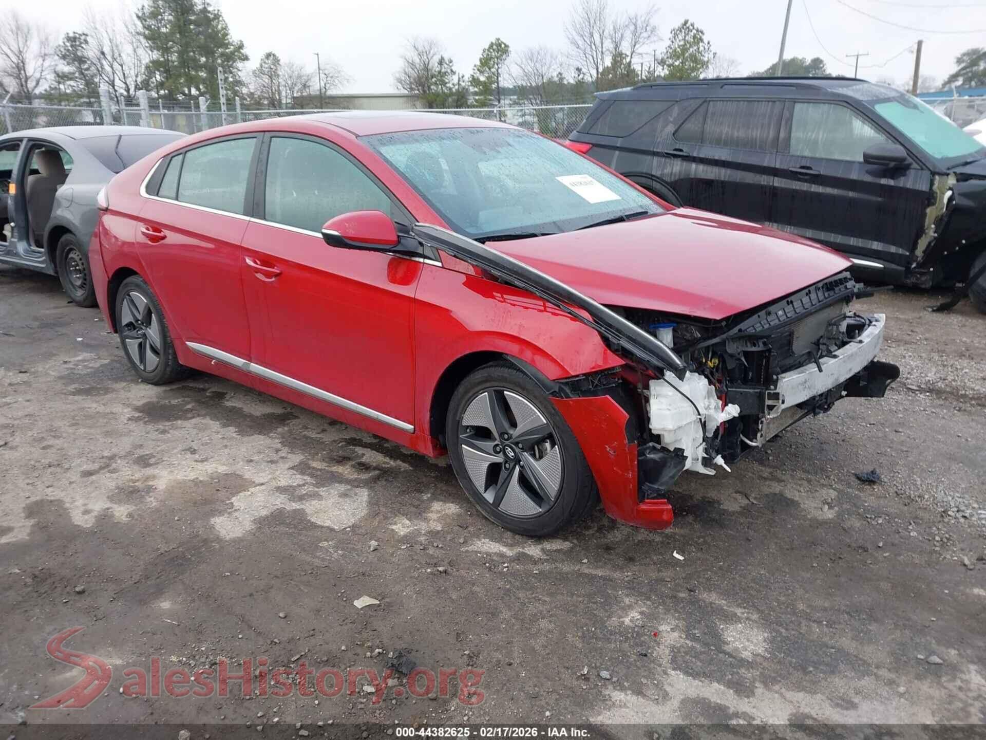 2022 HYUNDAI IONIQ HYBRID — VIN KMHC85LC8NU266497
