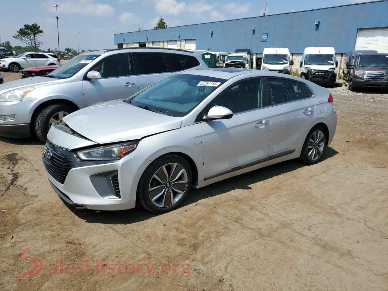 2018 HYUNDAI IONIQ — VIN KMHC85LCXJU071785
