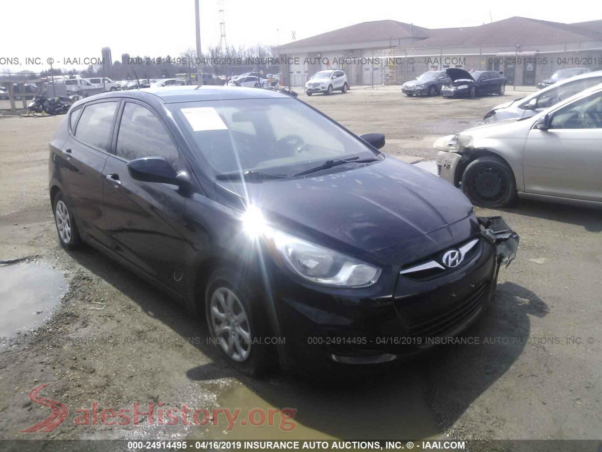 2012 HYUNDAI ACCENT — VIN KMHCT5AE9CU022308