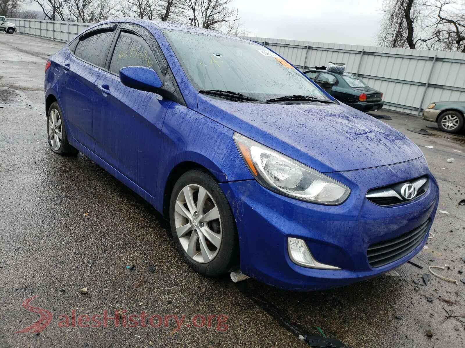 2012 HYUNDAI ACCENT — VIN KMHCU4AE0CU184125