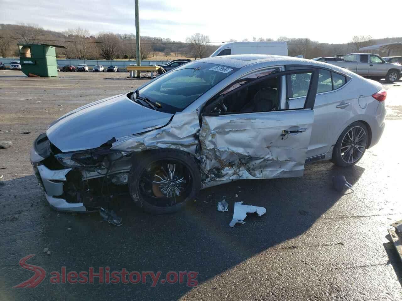 2018 HYUNDAI ELANTRA — VIN KMHD04LB2JU721187