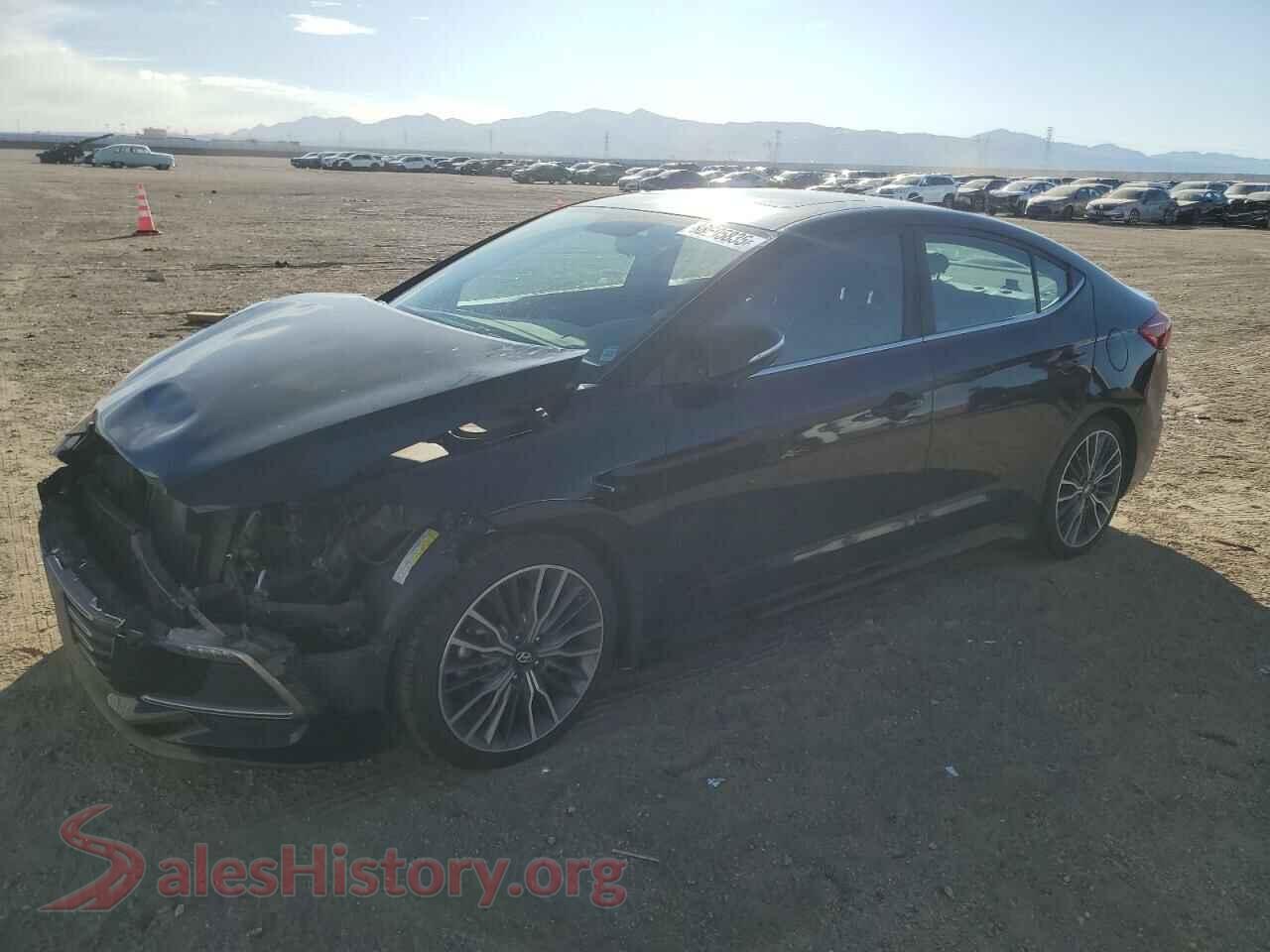 2018 HYUNDAI ELANTRA — VIN KMHD04LB8JU704667