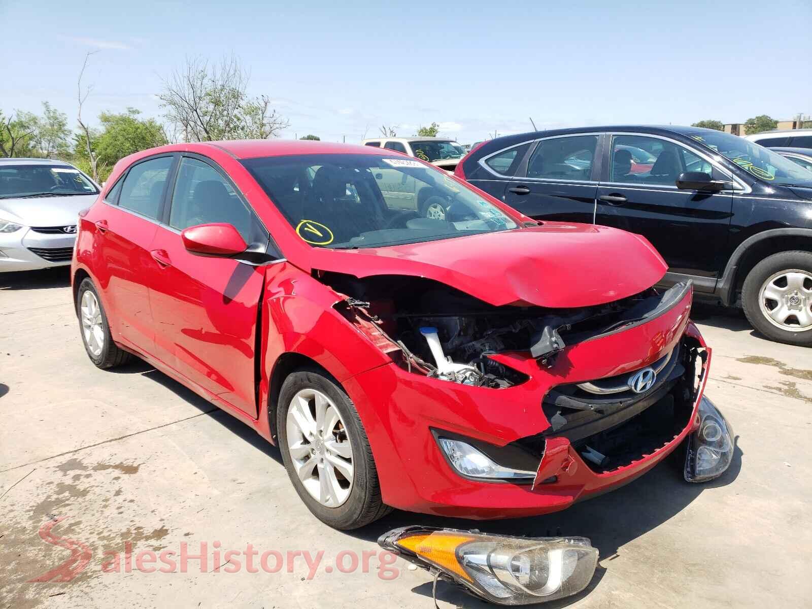 2013 HYUNDAI ELANTRA — VIN KMHD35LE6DU097177
