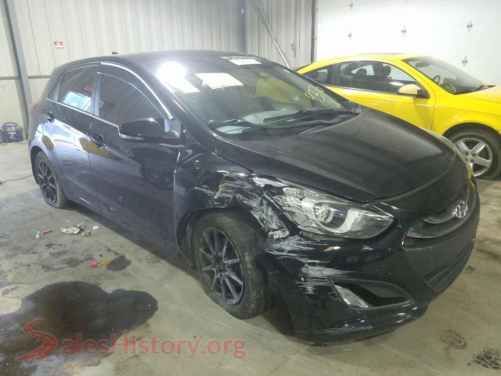 2014 HYUNDAI ELANTRA — VIN KMHD35LH3EU164376