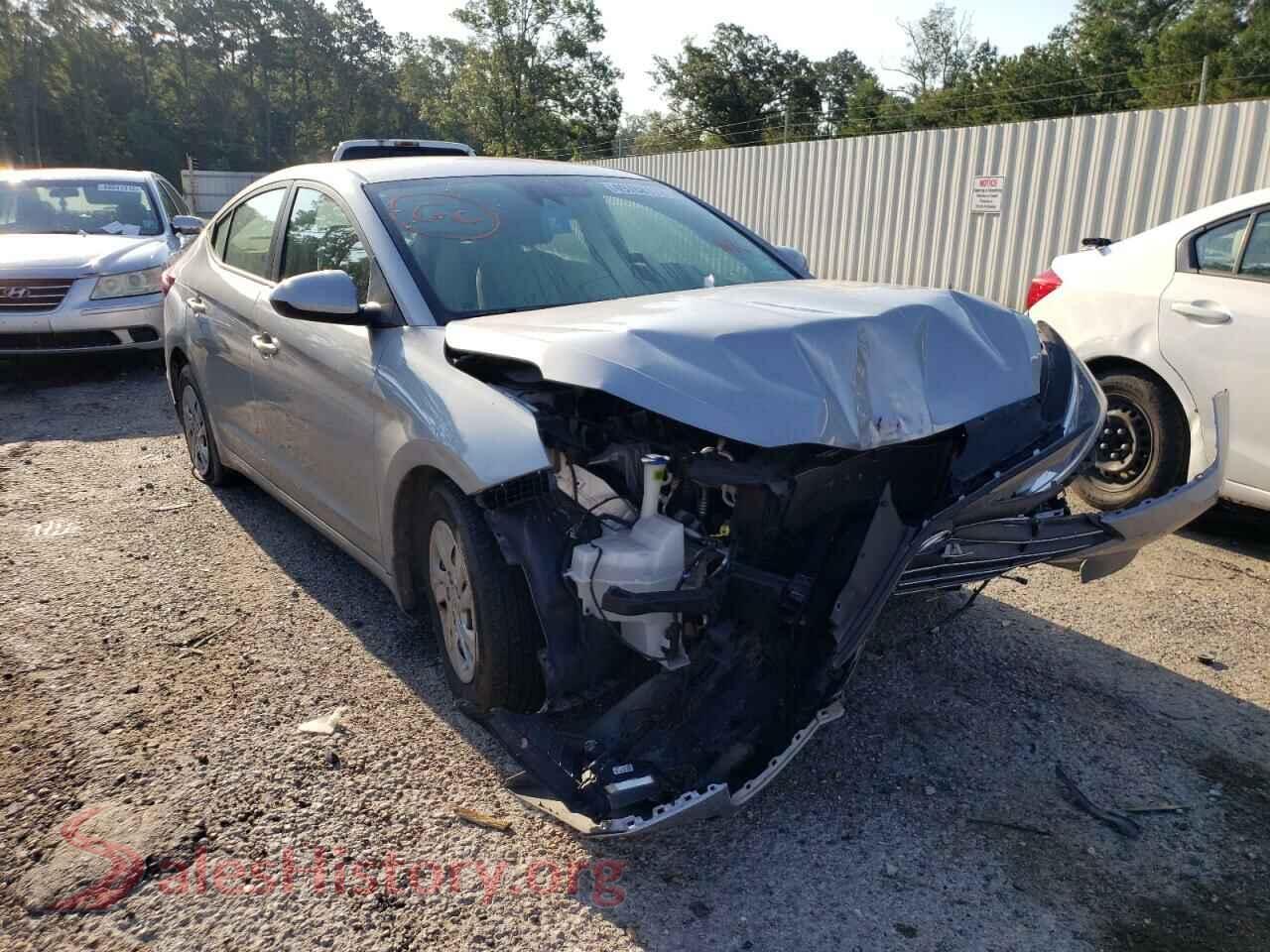 2020 HYUNDAI ELANTRA — VIN KMHD74LF3LU929886