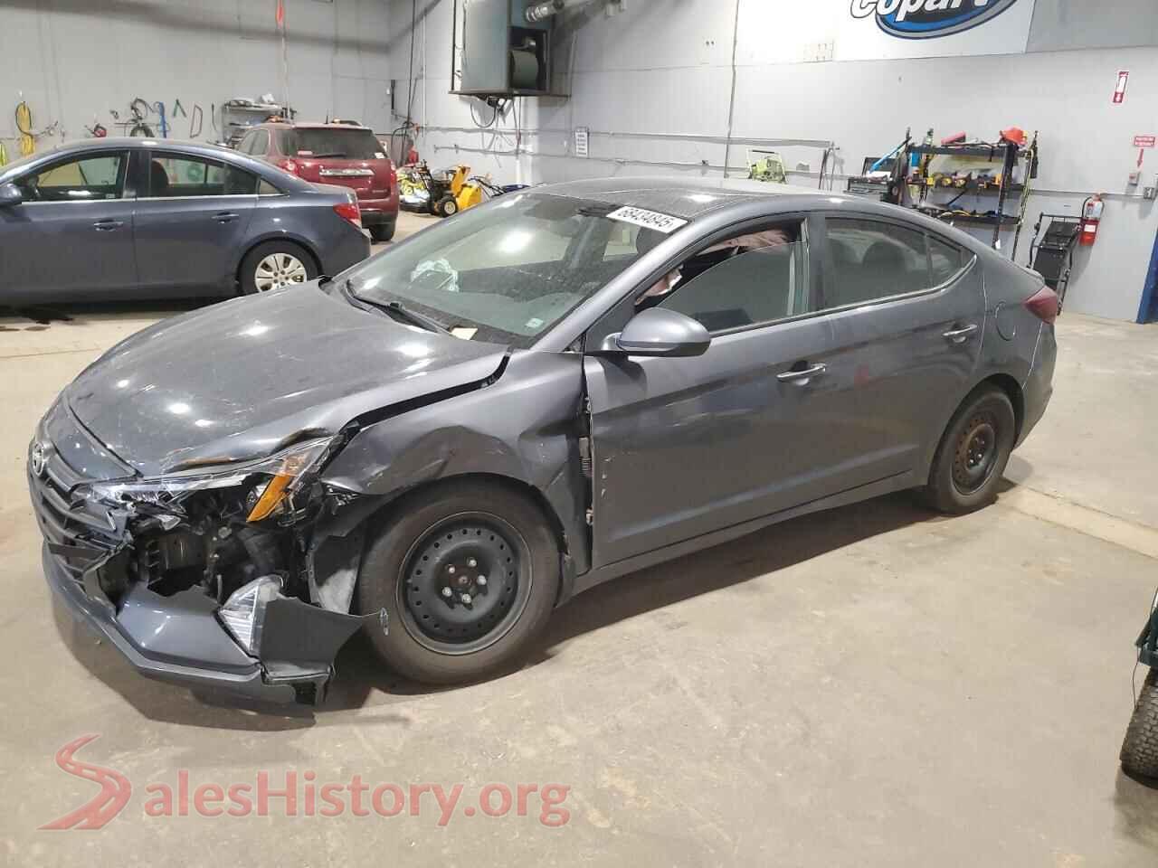 2020 HYUNDAI ELANTRA — VIN KMHD74LF9LU970989