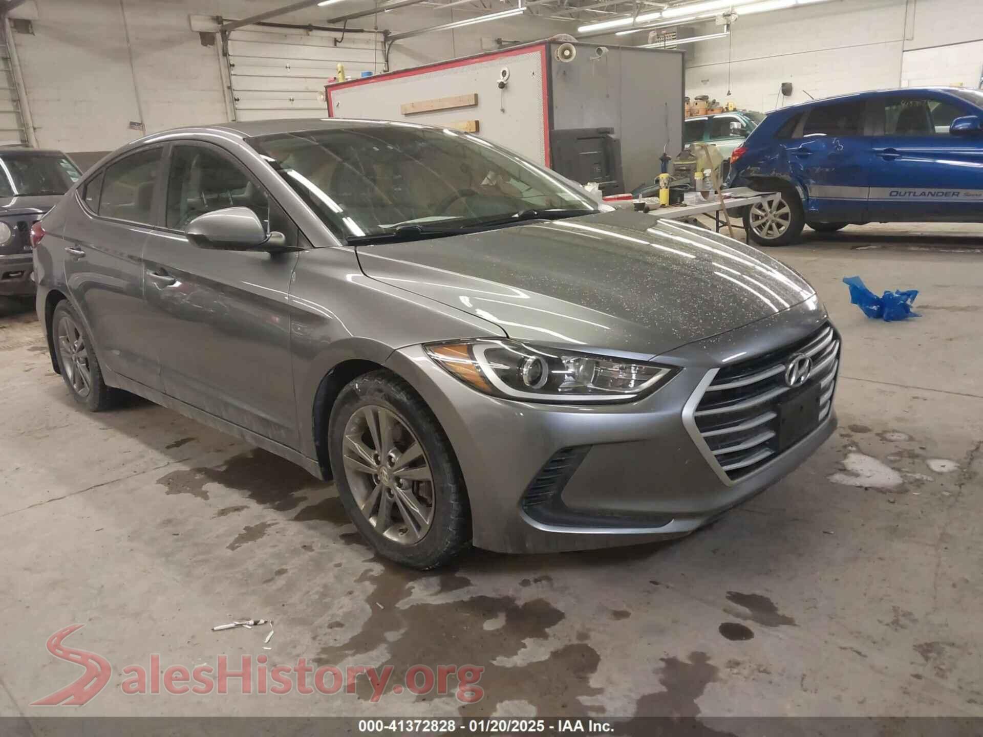 2017 HYUNDAI ELANTRA — VIN KMHD84LF0HU194238