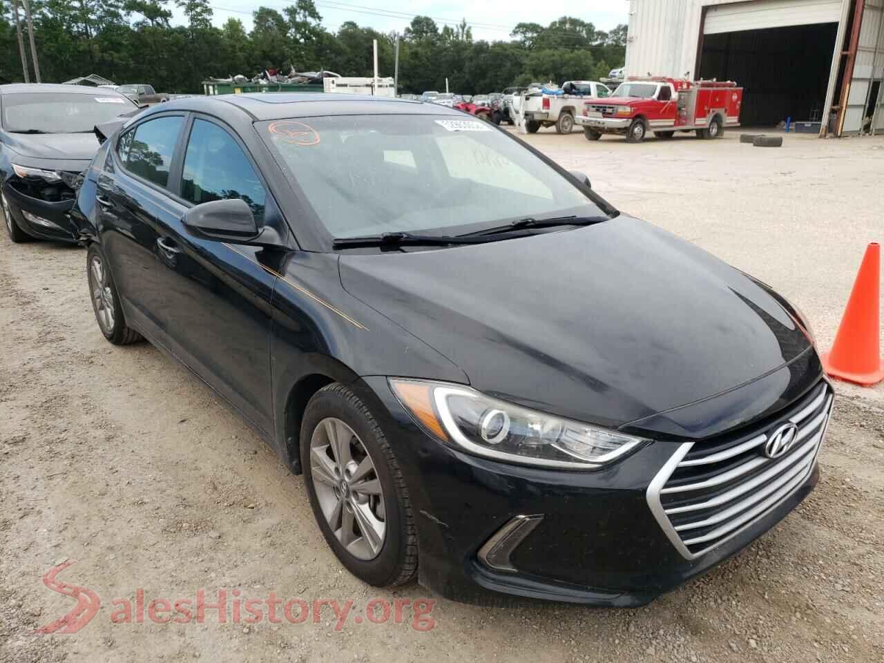2017 HYUNDAI ELANTRA — VIN KMHD84LF0HU237296