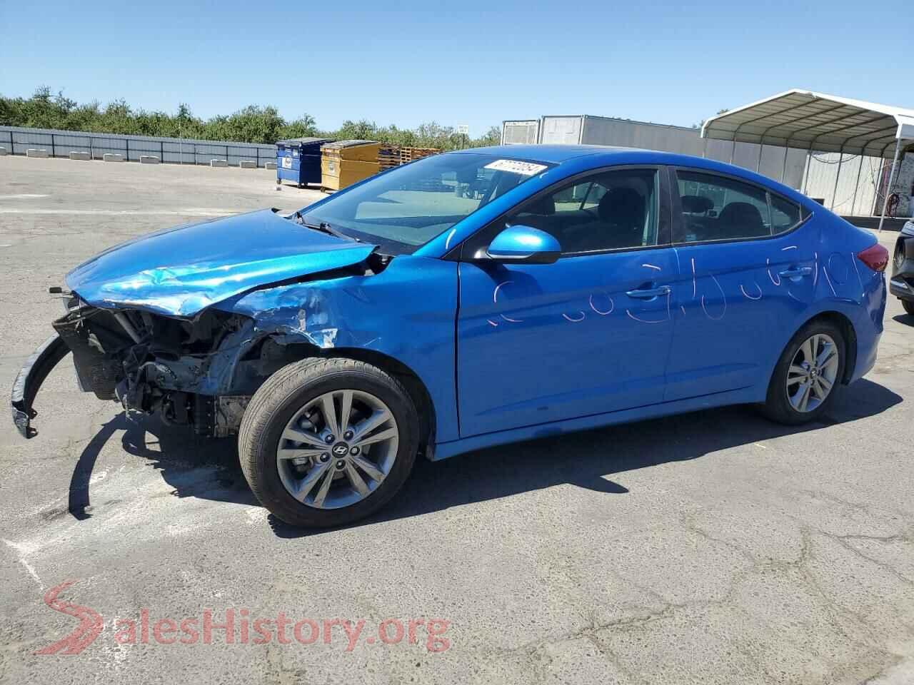 2017 HYUNDAI ELANTRA — VIN KMHD84LF0HU377641