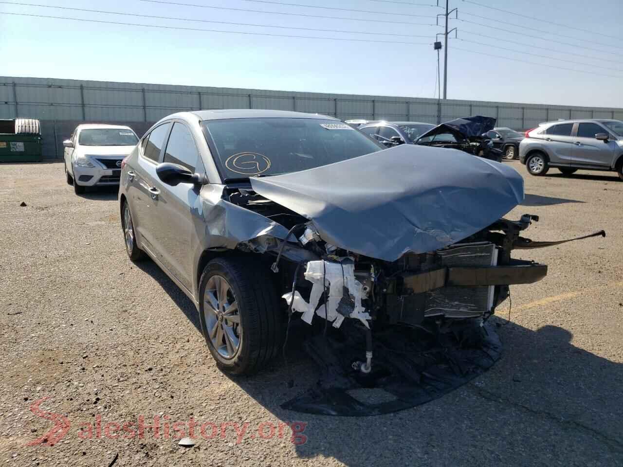 2018 HYUNDAI ELANTRA — VIN KMHD84LF0JU526426