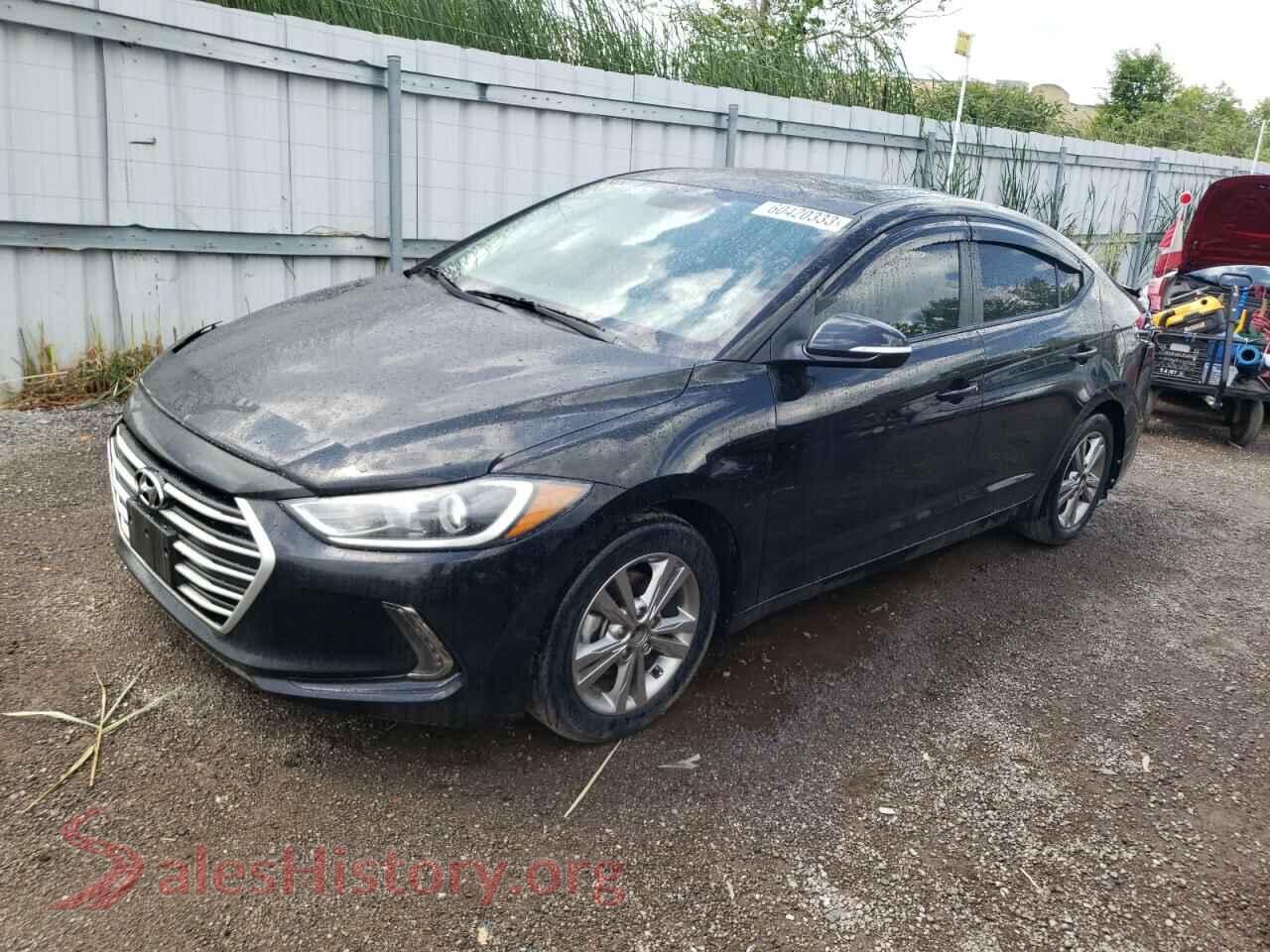 2018 HYUNDAI ELANTRA — VIN KMHD84LF0JU676164