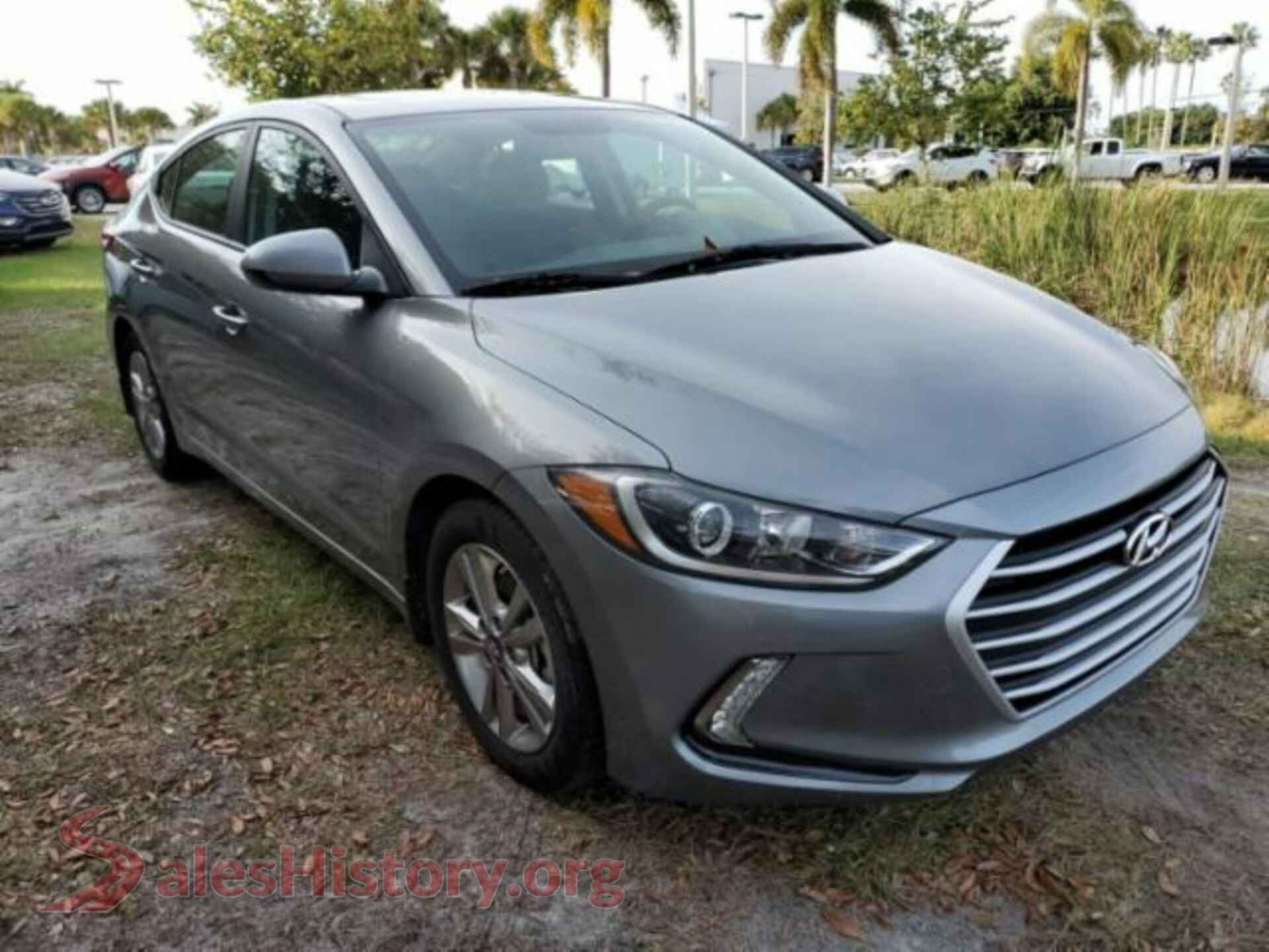2018 HYUNDAI ELANTRA — VIN KMHD84LF1JU553554