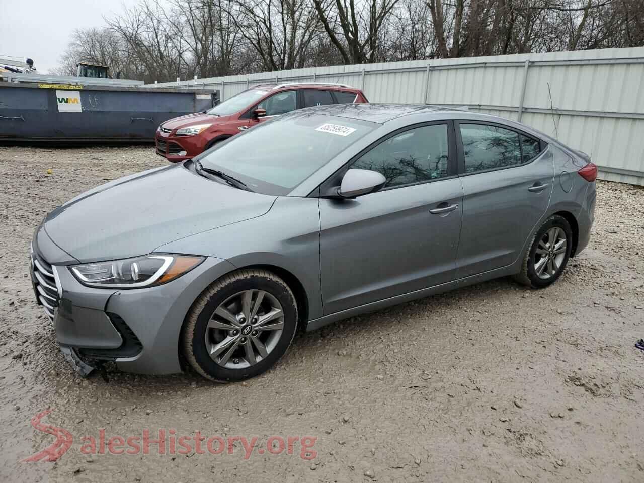 2018 HYUNDAI ELANTRA — VIN KMHD84LF3JU450684