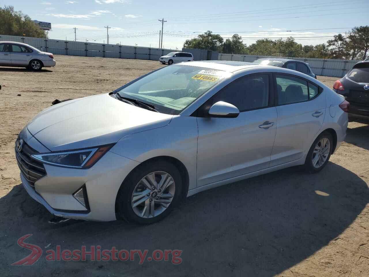 2019 HYUNDAI ELANTRA — VIN KMHD84LF4KU839996