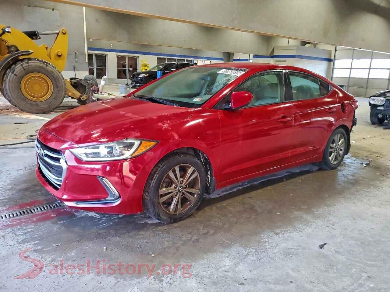 2017 HYUNDAI ELANTRA — VIN KMHD84LF6HU177802
