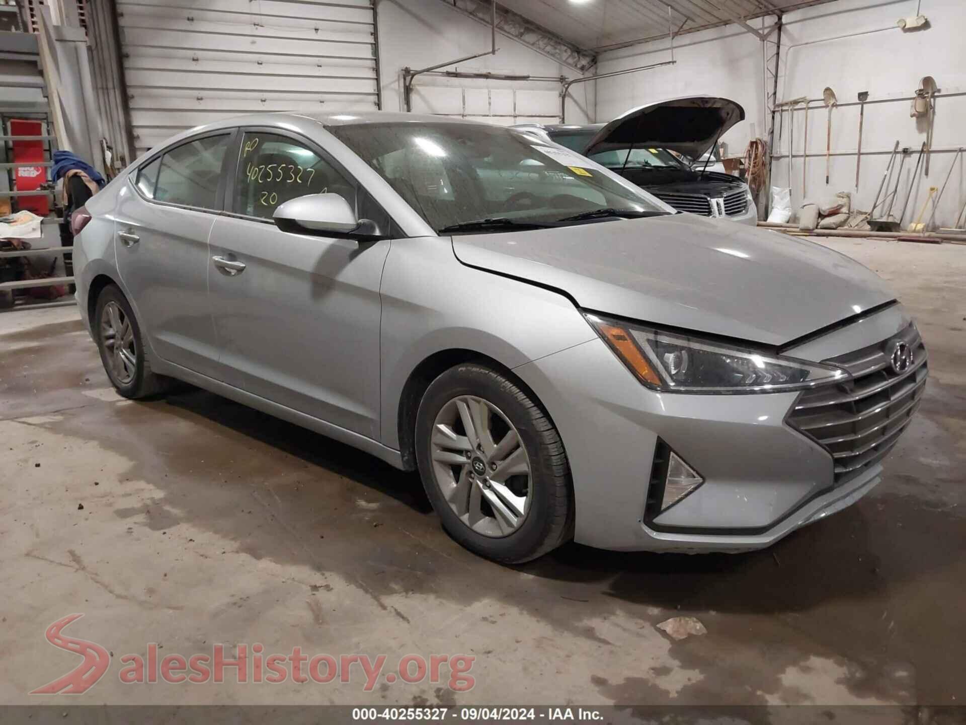 2020 HYUNDAI ELANTRA — VIN KMHD84LF6LU064022