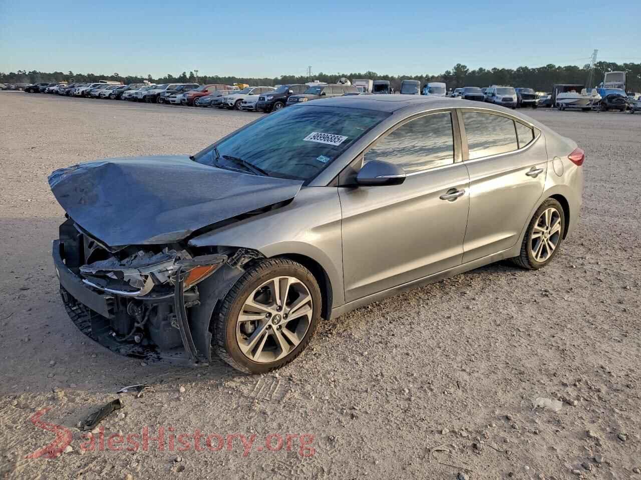 2017 HYUNDAI ELANTRA — VIN KMHD84LF9HU351121