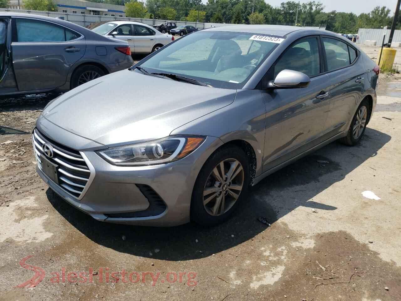 2018 HYUNDAI ELANTRA — VIN KMHD84LF9JU607912