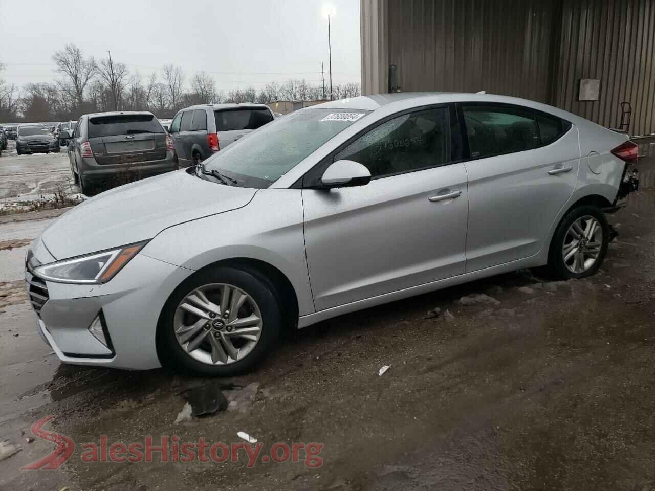 2019 HYUNDAI ELANTRA — VIN KMHD84LF9KU736461