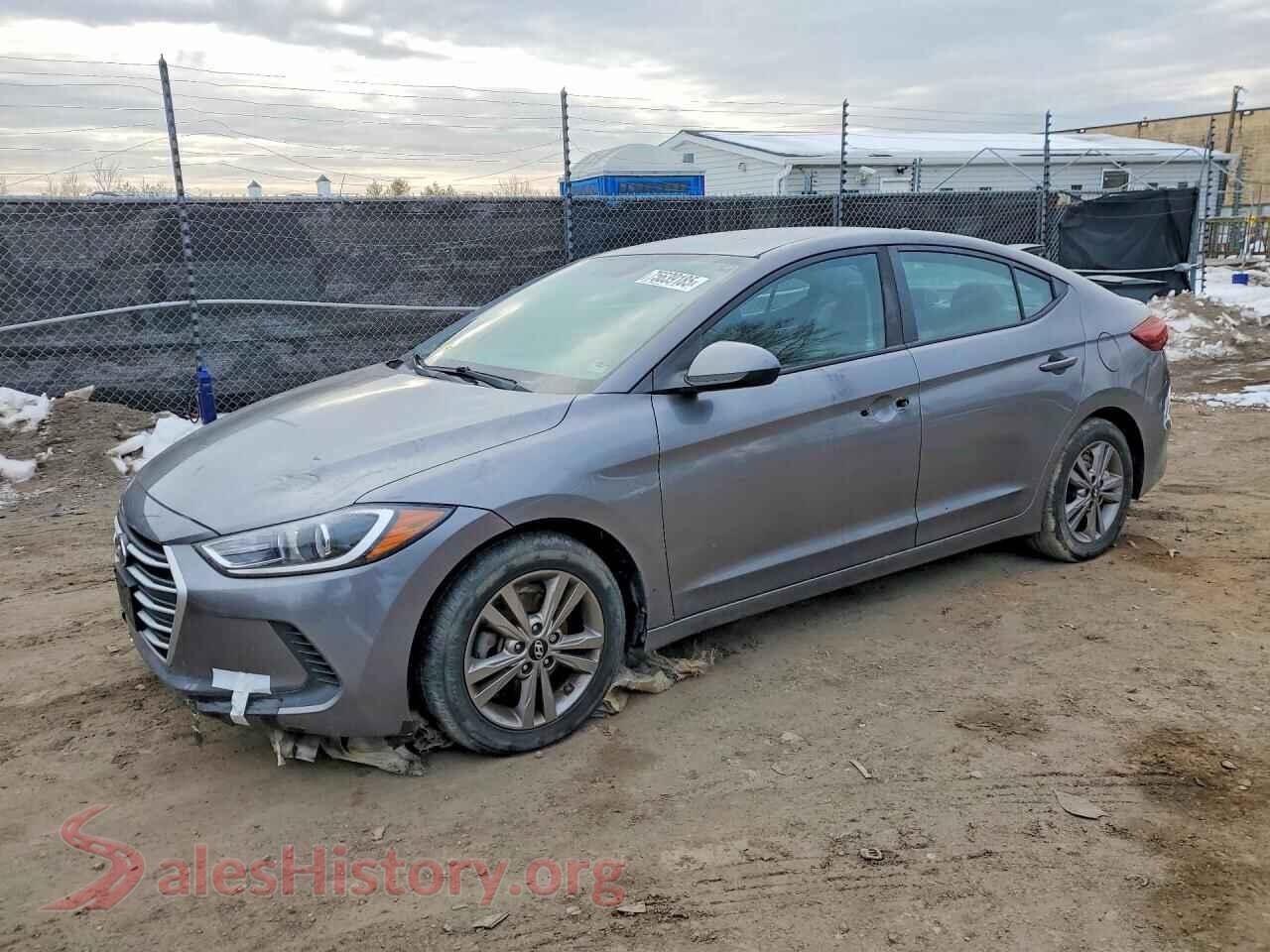 2017 HYUNDAI ELANTRA — VIN KMHD84LFXHU174594