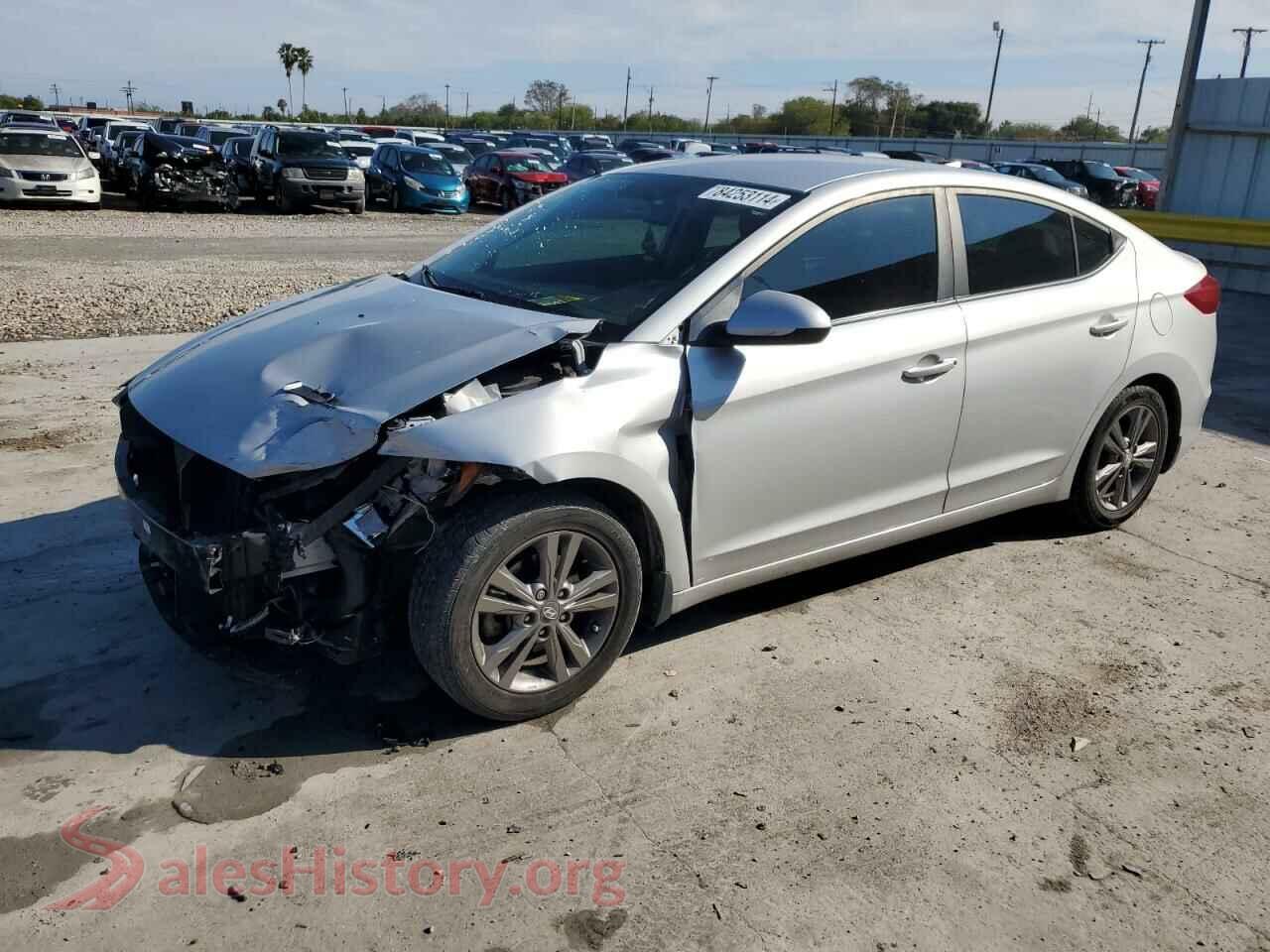 2017 HYUNDAI ELANTRA — VIN KMHD84LFXHU243347