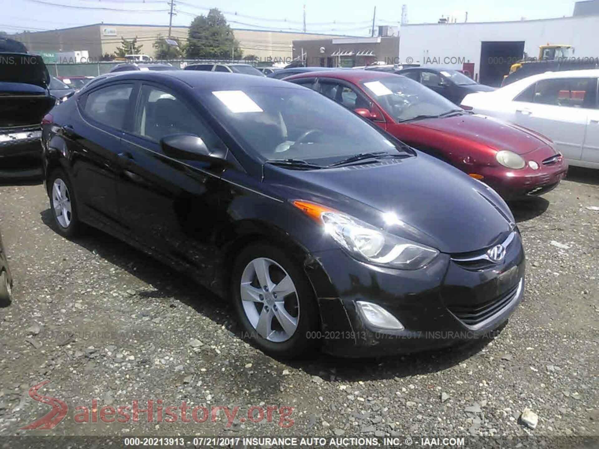 2012 Hyundai Elantra — VIN KMHDH4AE0CU254523
