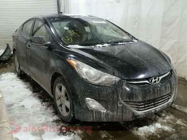 2012 HYUNDAI ELANTRA — VIN KMHDH4AE0CU309827