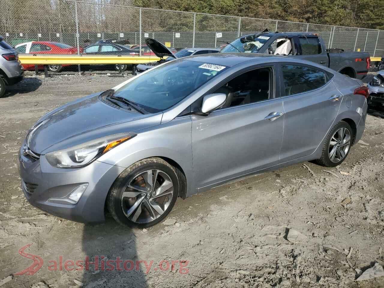 2015 HYUNDAI ELANTRA — VIN KMHDH4AE0FU321402