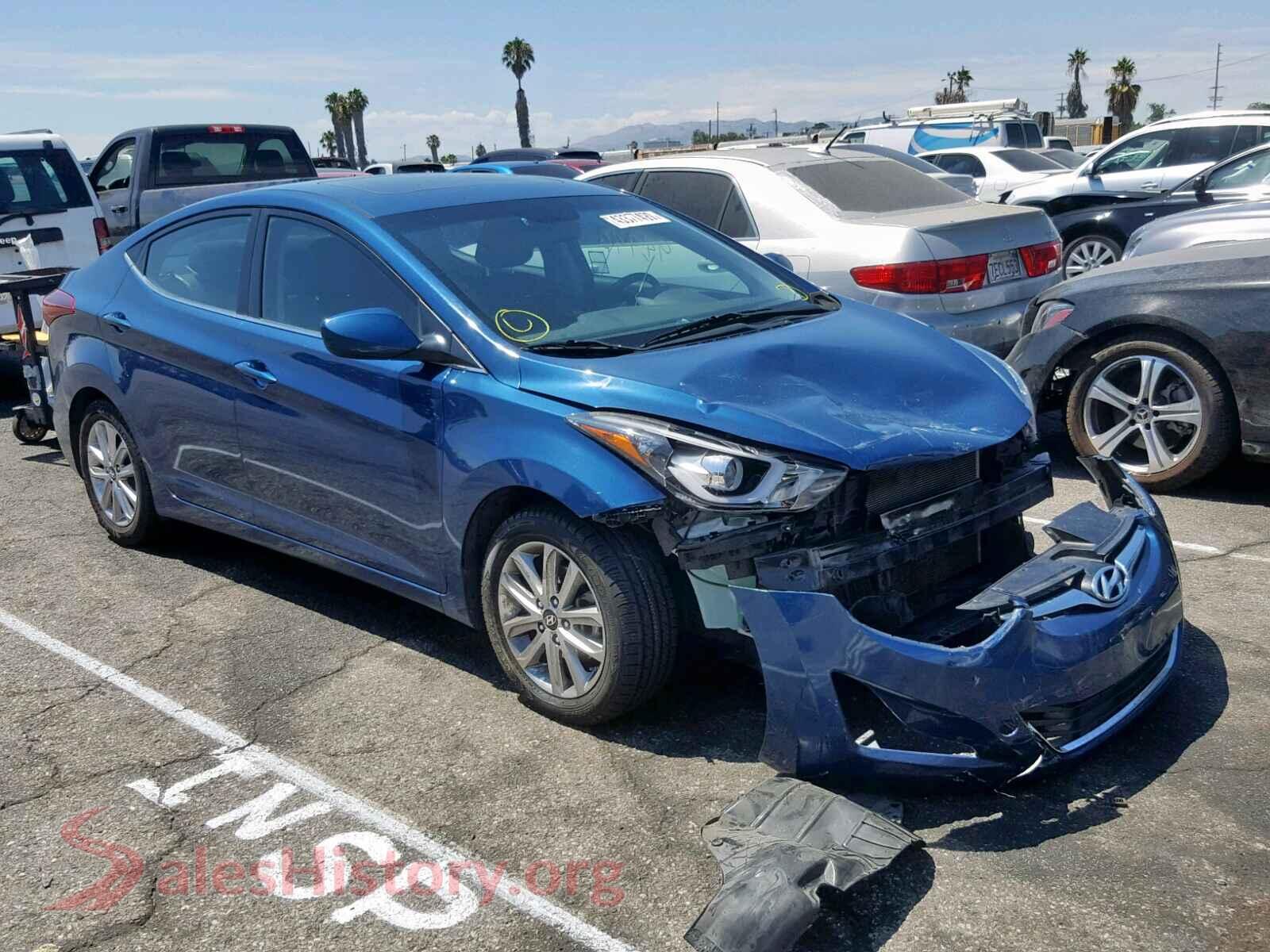 2015 HYUNDAI ELANTRA — VIN KMHDH4AE1FU226704