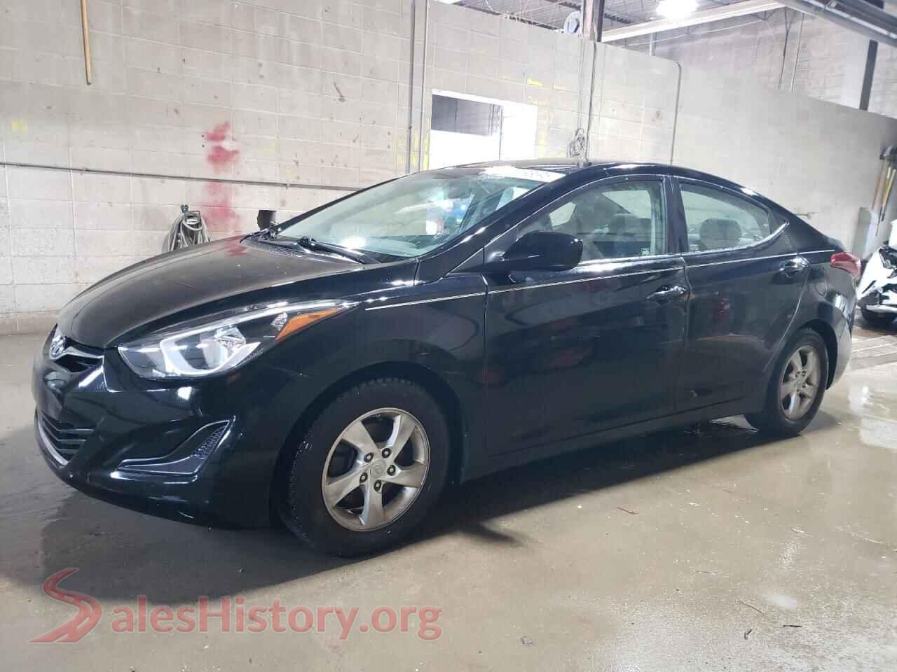 2015 HYUNDAI ELANTRA — VIN KMHDH4AE1FU264787