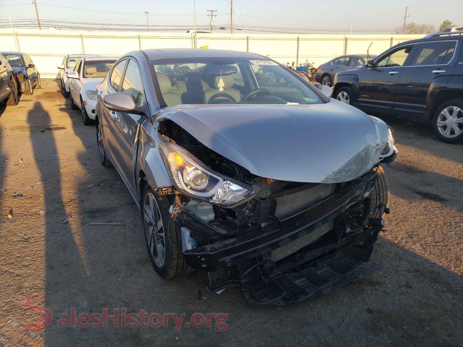 2015 HYUNDAI ELANTRA — VIN KMHDH4AE1FU426191