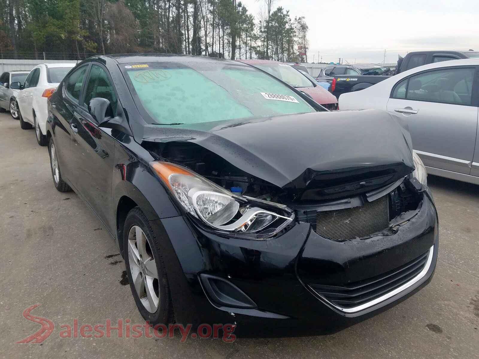 2011 HYUNDAI ELANTRA — VIN KMHDH4AE2BU114522