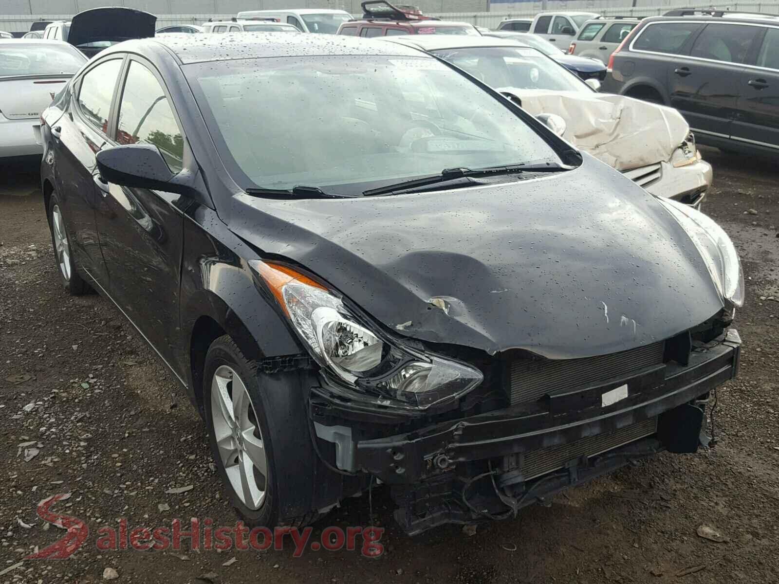 2012 HYUNDAI ELANTRA — VIN KMHDH4AE2CU206683