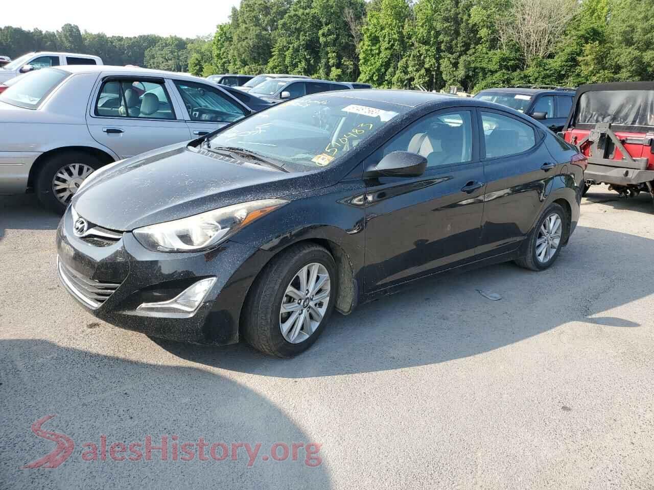 2015 HYUNDAI ELANTRA — VIN KMHDH4AE2FU263616